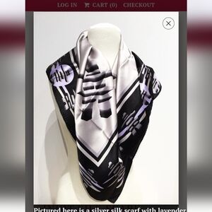 Stunning Inuit Silk Scarf